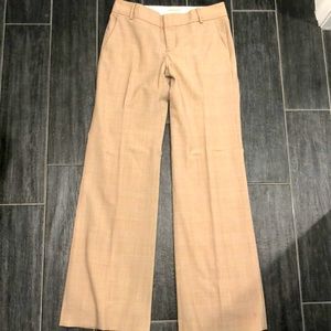 Banana Republic plaid trousers